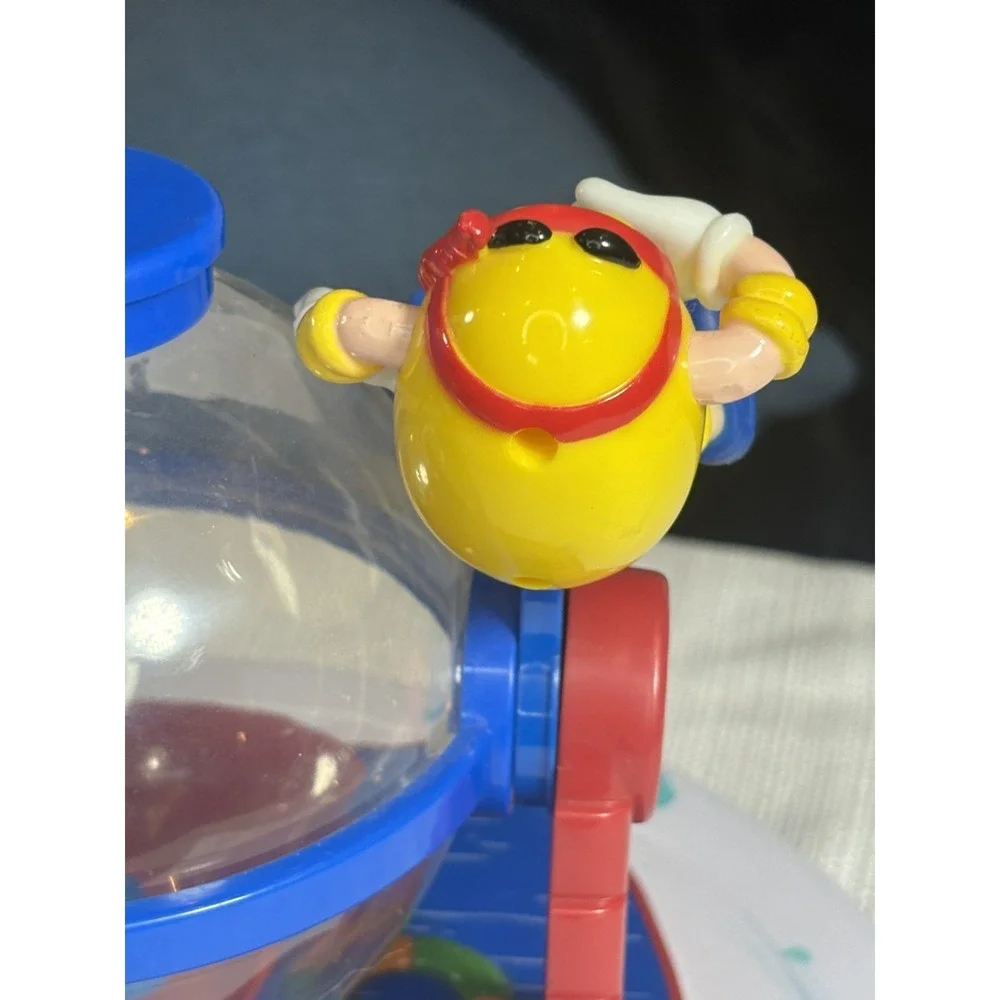 M&M's Vintage Beach Lifeguard Candy Dispenser with Red M&M & Yellow Peanut
